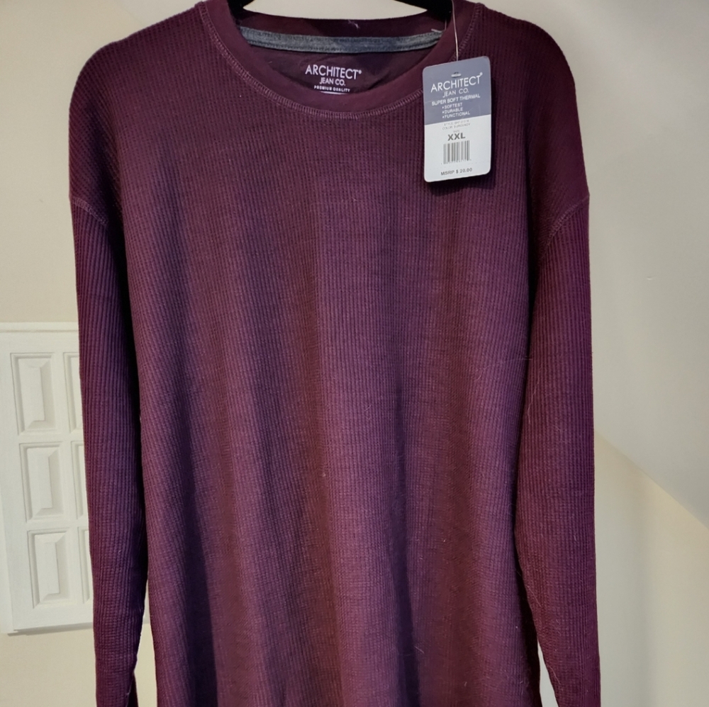 NWT Architect thermal shirt
